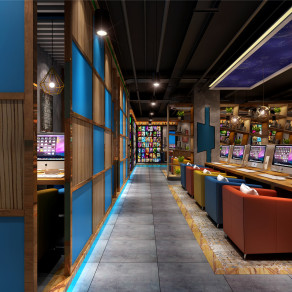 现代网咖 网吧 电竞 娱乐场所